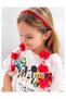 Design Luxury Crystal Jewelled Red Pearl Pendant Lamp Floral Metal Crown Adult Child Bridesmaid Henna Engagement - 2