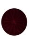 Burgundy Velvet Skullcap,Burgundy Skullcap,Molded Skullcap,Takke,Fes,Cami,Cübbe,Swing F001 - 2