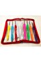 Crochet Set with Silicone Handles 7 Different Sizes 2-2.5-3-3.5-4-4.5-5 Knitting Crochet