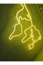 World Map Neon Sign Neon Led Decorative Wall Lighting Neon Wall Decoration 66X38Cm - 2