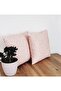 Throw Pillow Cover Jacquard Fabric 45 X 45 Cm Set of 4
