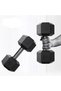 Plastik Köşeli Dambıl Set - Dumbbell Set 2x3 Kg - 2