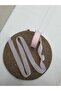 25 mm Linen Ribbon Nopeli Powder Pink 20 Mt - 2