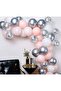 100 Pcs Pink, White and Transparent Neck Krit Madnonu Star Balloons - 2
