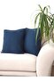 Throw Pillow Cover Jacquard Fabric 45 X 45 Cm Set of 4 - 2