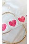 Adhesive Sticker - Valentine's Day Red Heart Sticker (3 CM) 48 Pieces