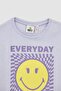 Girl's Smileyworld Regular Fit Short Sleeve T-Shirt - 2