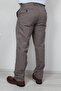 Men's Milk Brown Linen Trousers - 3