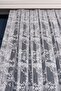 Flower Patterned Knitted Tulle Curtain 250x250 cm, 1/3 Tight Pleat - 5