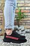 Black Red Men's Sneaker - 3