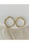 Hoop Steel Earrings - 4