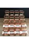 Vip Ahmet Transparent Copper 20 Pieces Storage Container - 2