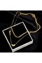 Double Steel Love Necklace - 2