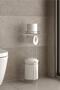 Standing Toilet Paper Holder And Trash Can - 2
