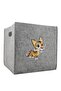 Multi-Purpose Felt Organizer Basket Children's Room Toy Basket // 30X30X30 cm Kaplan - 2