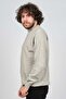 Men's Lambswool V-Neck Sweater 0593130 Gray - 4
