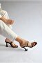 Black Skin Stone Slippers