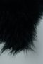 Plush Square Black Color Pillow Cushion Case - 2