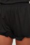 Siyah %100 Pamuklu Fırfırlı Şortlu Örme Pijama Takımı THMSS22AU0304 - 6