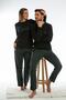 Women's Queen Plaid Pajama Set (CAN BE MADE AS COUPLE'S PAJAMAS) Slim-fit Mold - 7
