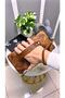 Handbag Genuine Leather Hazelnut Color with Hand Band 2029 - 2