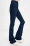 Blue Lycra Spanish Skinny Jean Compressor Denim Jean - 5