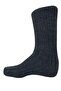 Wool Men's Socks Ribbed Seamless Anthracite