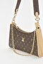 Brown Monogram Women's Shoulder Bag 05PO22Y1565 - 4