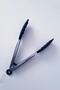 Steel Serving Tongs with Silicone Tip Mechanism 25 cm - 2