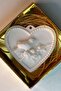 Decorative Gift Lily Scented Heart Series White Decorative Bathroom and Hand Soap
