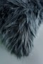 Plush Throw Pillow Cover - Gray - 2