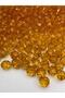 14mm Orange Color Honeycomb Model Acrylic Beads, Jewelry, Bag Making Beads (100Gr, ~85 Pieces) - 2