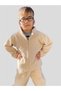 Boy's Zippered Long Sleeve Double Fleece Suit - 2