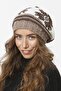 Knitwear Knitted Jacquard - Beret with Stone Detail - 2