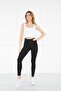 Women's White Lycra Crop - 3
