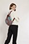 Fargin Ethnic Authentic Patterned Round Backpack Embroidered Bohemian Style Backpack - 5