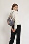 Fargin Ethnic Authentic Patterned Round Backpack Embroidered Bohemian Style Backpack - 5