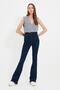 Blue Lycra Spanish Skinny Jean Compressor Denim Jean - 2