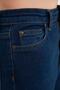 Blue Lycra Spanish Skinny Jean Compressor Denim Jean - 4
