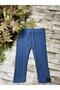 Corded Knitwear Trousers with Lace Waist - 2