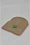 New Year/Valentine's Day Special Collection Light Brown Color Unisex Beret with Green Heart Figure - 4