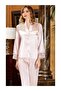 Women's Powder Lace Dowry Set of Six Nightgowns 481 - 2