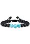 Certified Aquamarine Stone Double Natural Stone Bracelet Set - 4