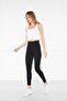 Women's White Lycra Crop - 4
