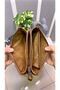 Handbag Genuine Leather Hazelnut Color with Hand Band 2029 - 4