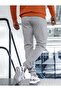 Men's Gray Combed Cotton Sweatpants - 3