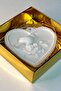 Decorative Gift Lily Scented Heart Series White Decorative Bathroom and Hand Soap - 2