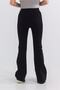 Women's Black Black Color Flare Fit Flare Leg High Waist Jean - 5