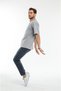 Oversize Plain Gray T-Shirt - 2