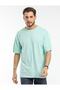 Oversize Plain Mint Color T-Shirt